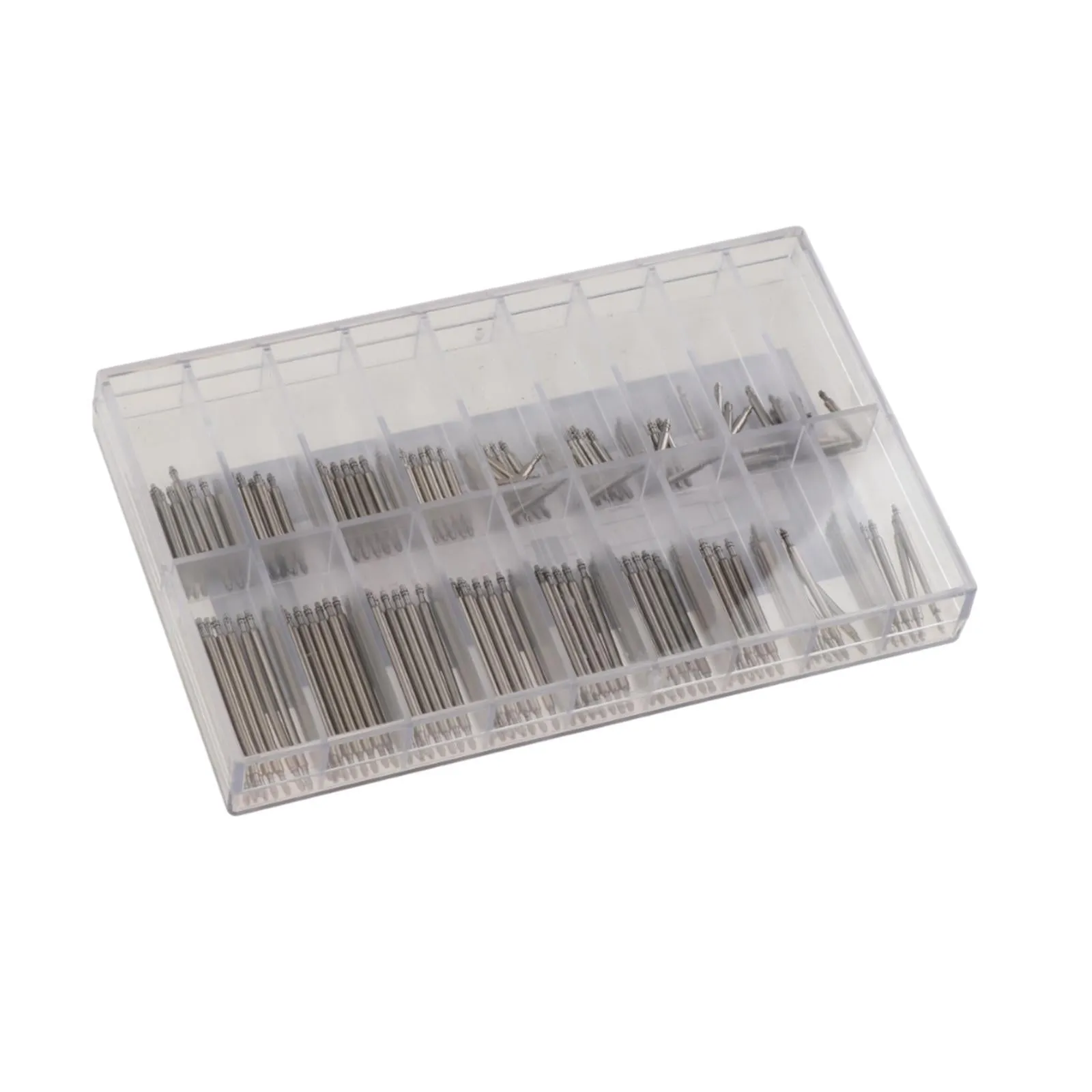 1 Box of Watch Spring Bar Stainless Steel Watch Strap Link Pins Replacement 1.5mm
