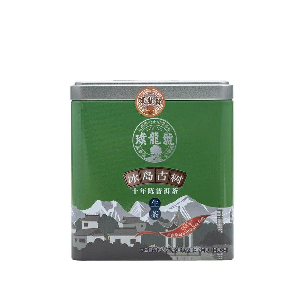 10 Years Aged Iceland Raw Pu'er Tea十年冰岛生茶 40g Box[PT01]