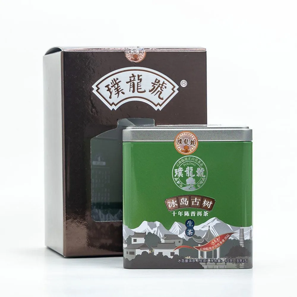 10 Years Aged Iceland Raw Pu'er Tea十年冰岛生茶 40g Box[PT01]