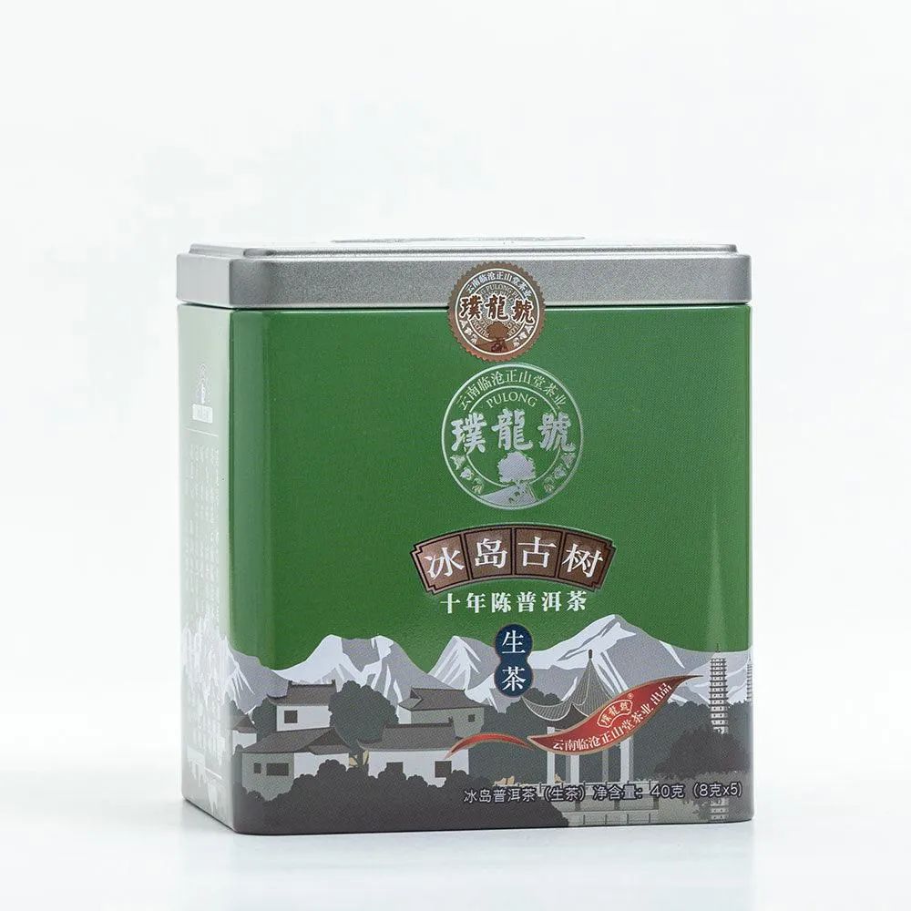 10 Years Aged Iceland Raw Pu'er Tea十年冰岛生茶 40g Box[PT01]