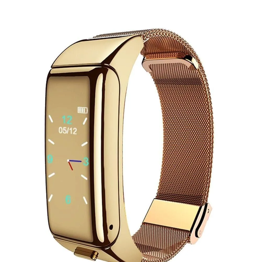 2-in-1 Smart Watch-Bluetooth Earphone with Heart Rate Monitor