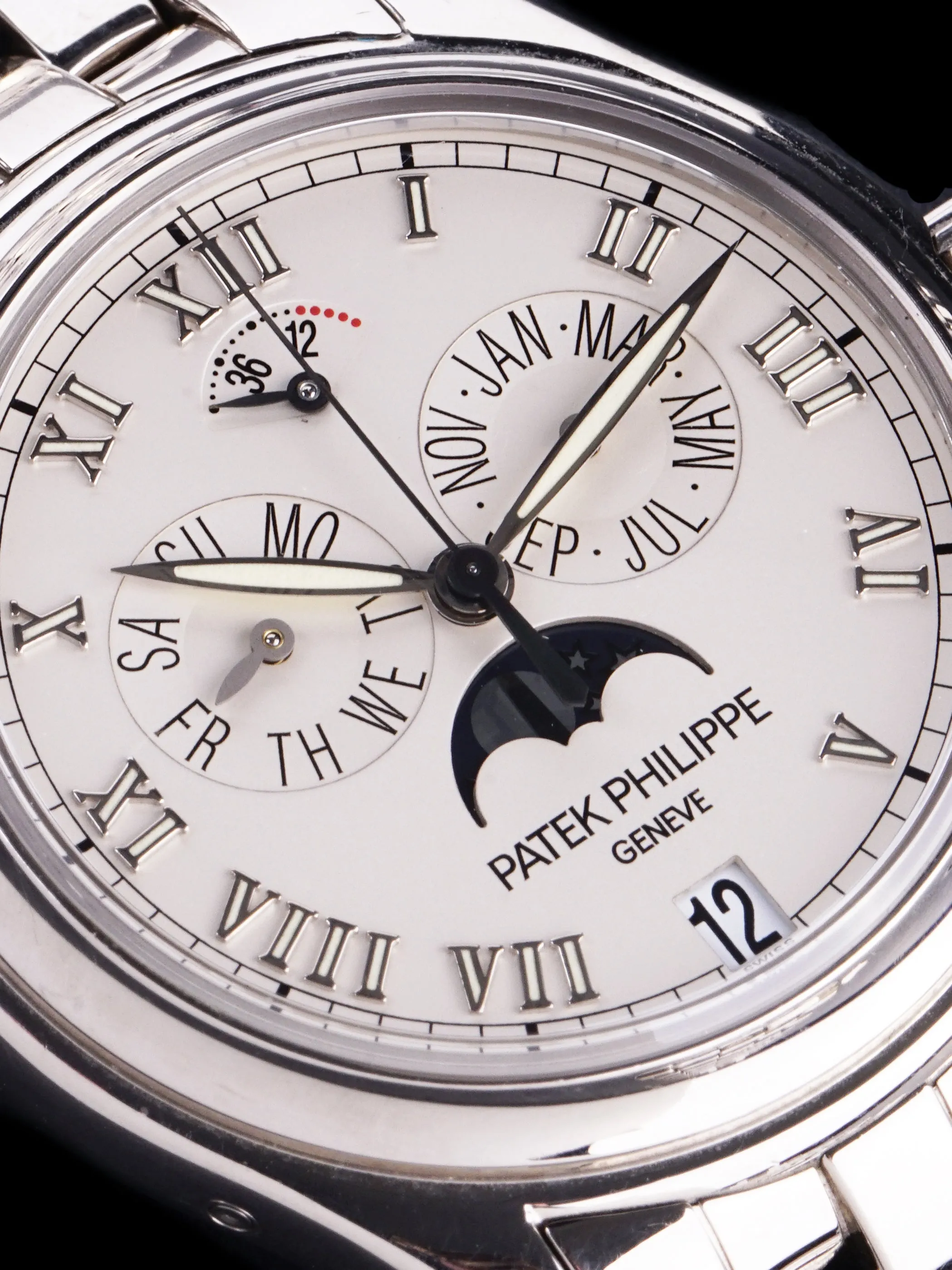 2002 Patek Philippe (Ref. 5036/1G) 18K WG W/ Box and Papers