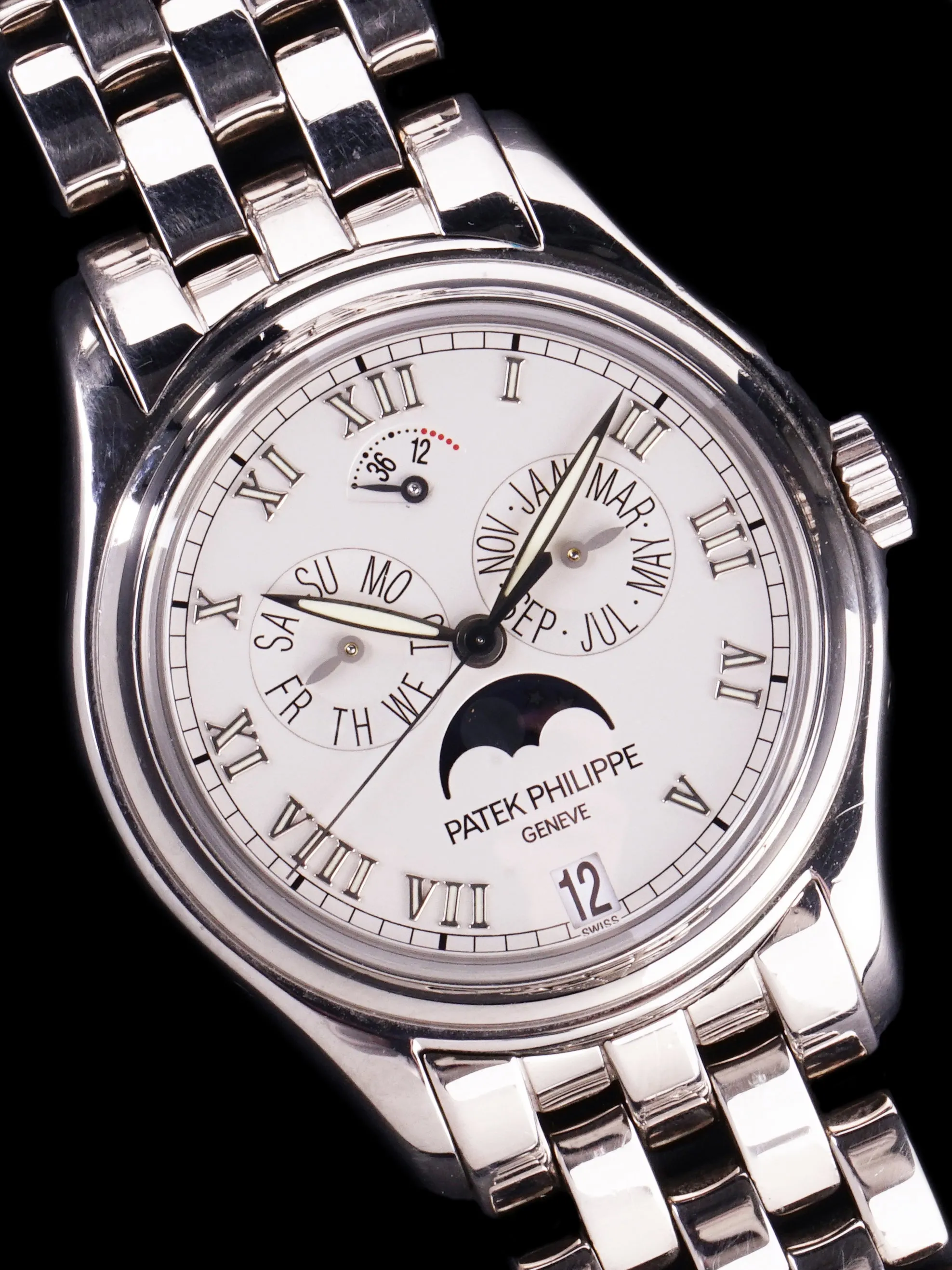 2002 Patek Philippe (Ref. 5036/1G) 18K WG W/ Box and Papers