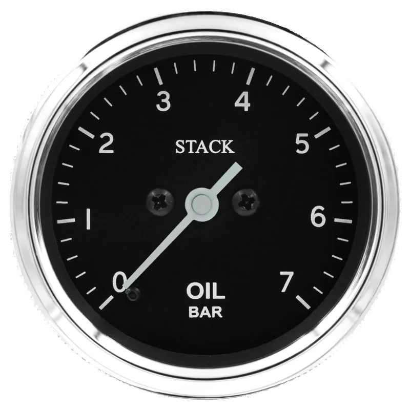 52mm Pro-Stepper Oil Pressure Gauge