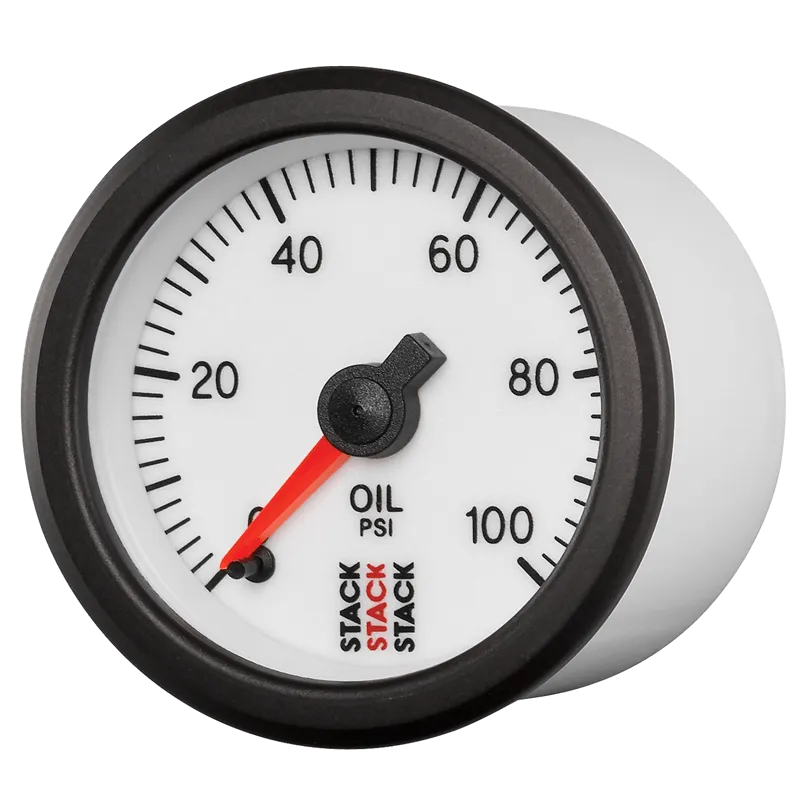 52mm Pro-Stepper Oil Pressure Gauge