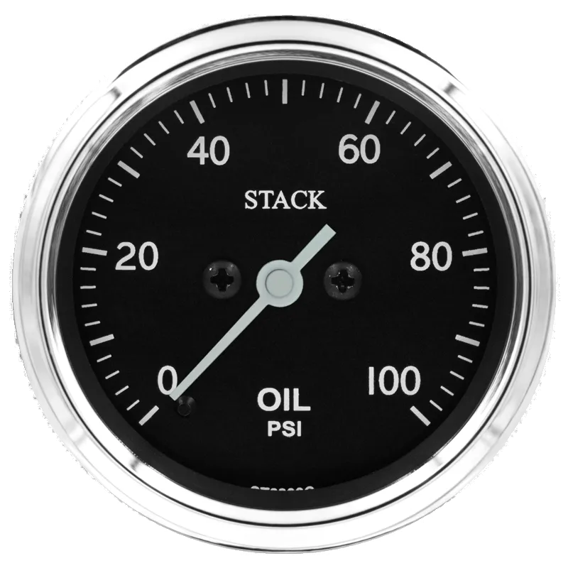 52mm Pro-Stepper Oil Pressure Gauge