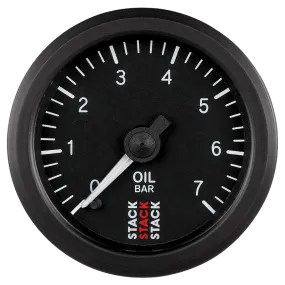 52mm Pro-Stepper Oil Pressure Gauge
