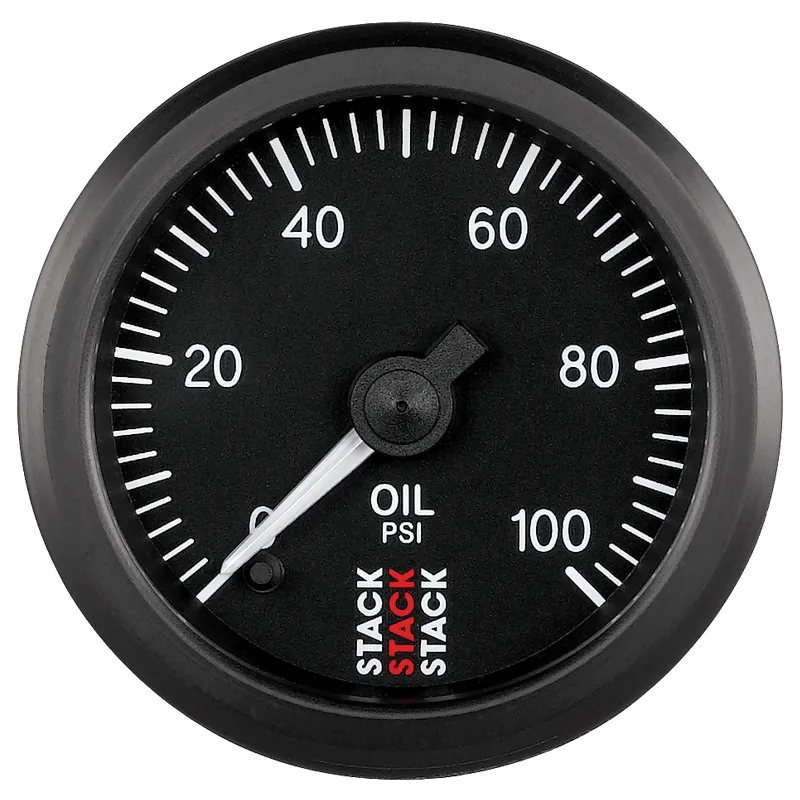 52mm Pro-Stepper Oil Pressure Gauge