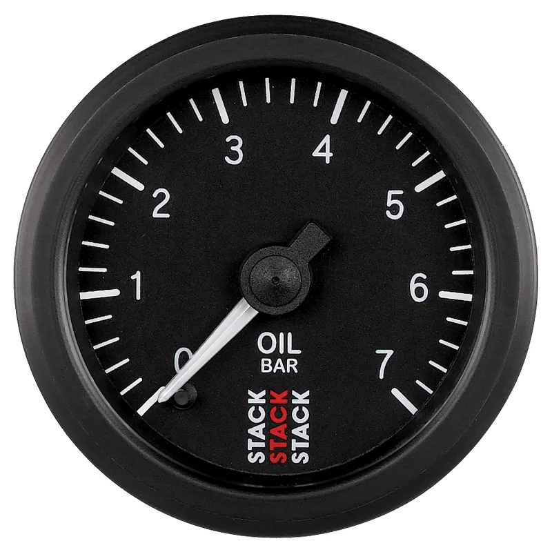 52mm Pro-Stepper Oil Pressure Gauge