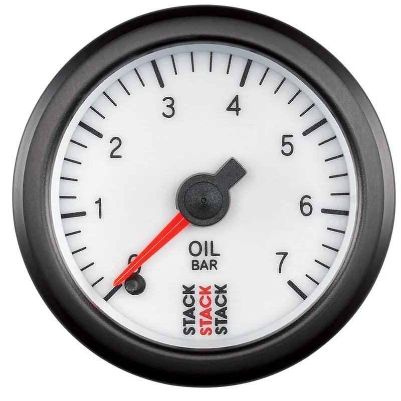 52mm Pro-Stepper Oil Pressure Gauge