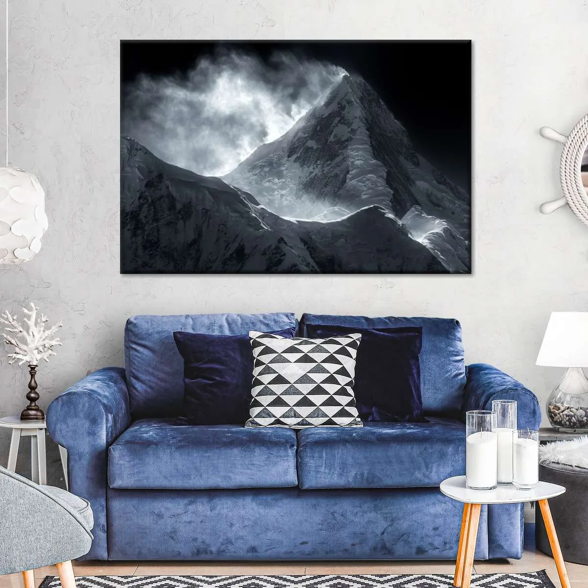 7556 Meters Wall Art