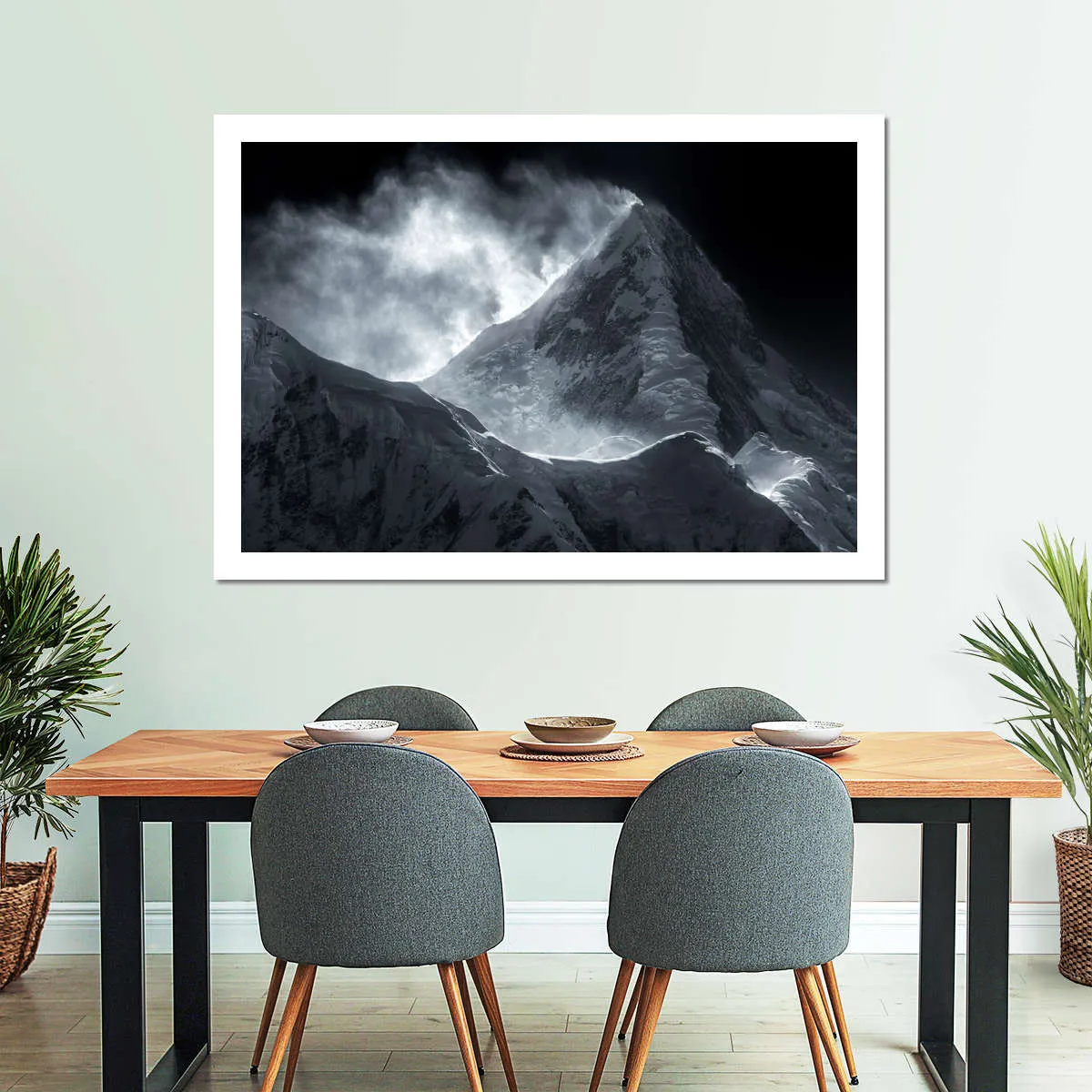 7556 Meters Wall Art