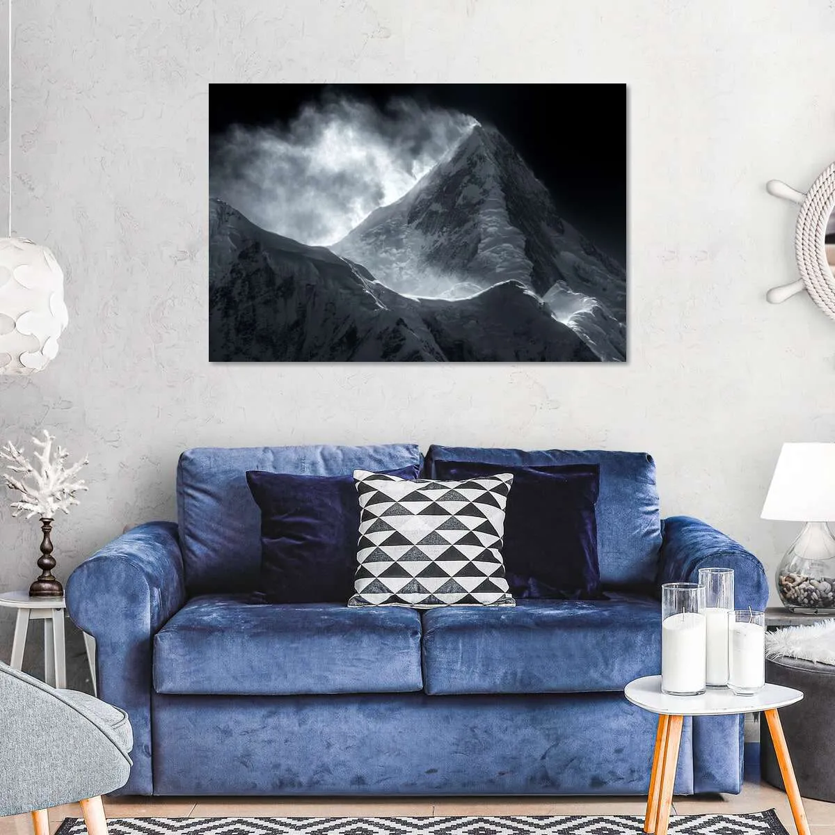 7556 Meters Wall Art
