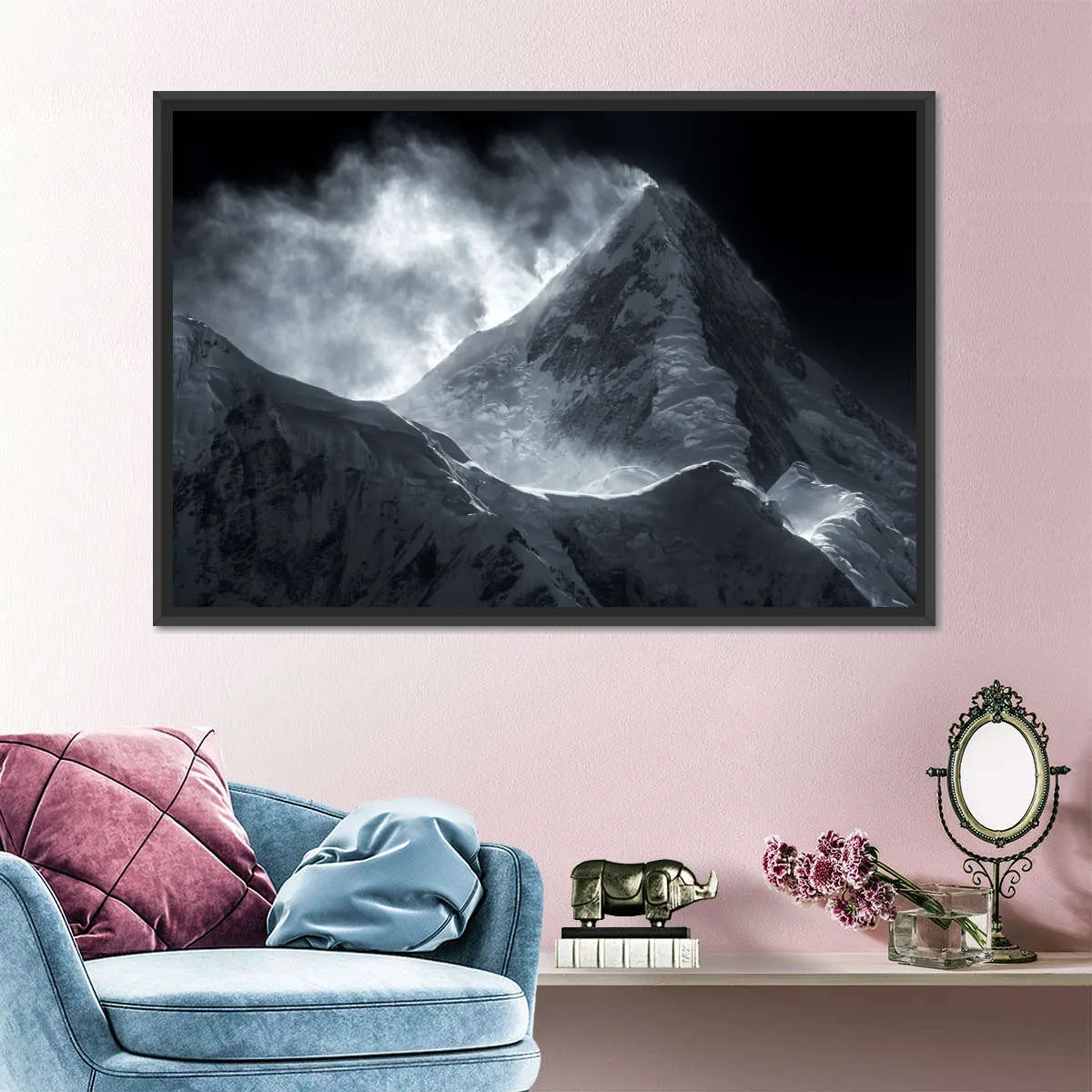 7556 Meters Wall Art