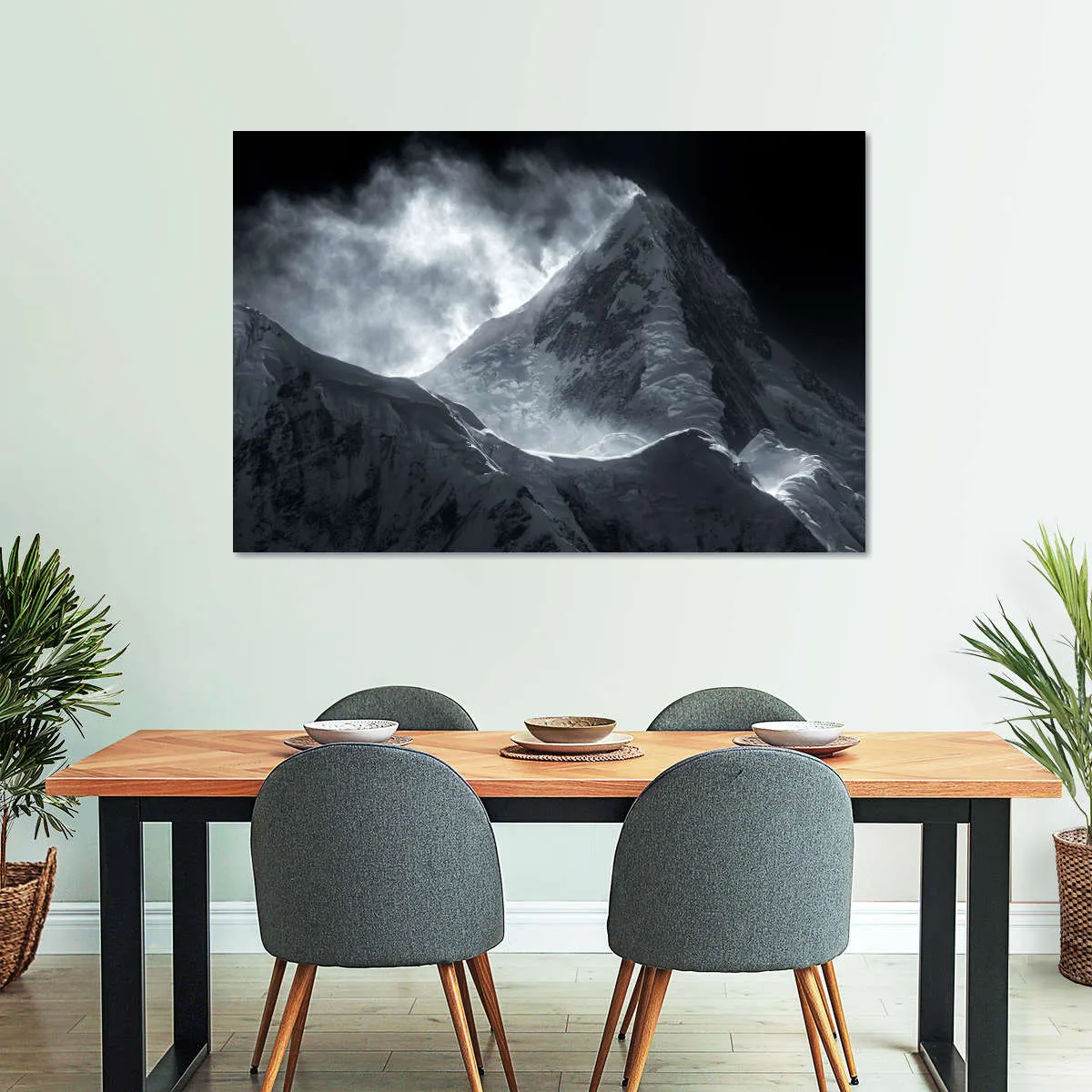 7556 Meters Wall Art