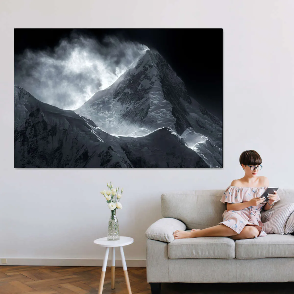 7556 Meters Wall Art