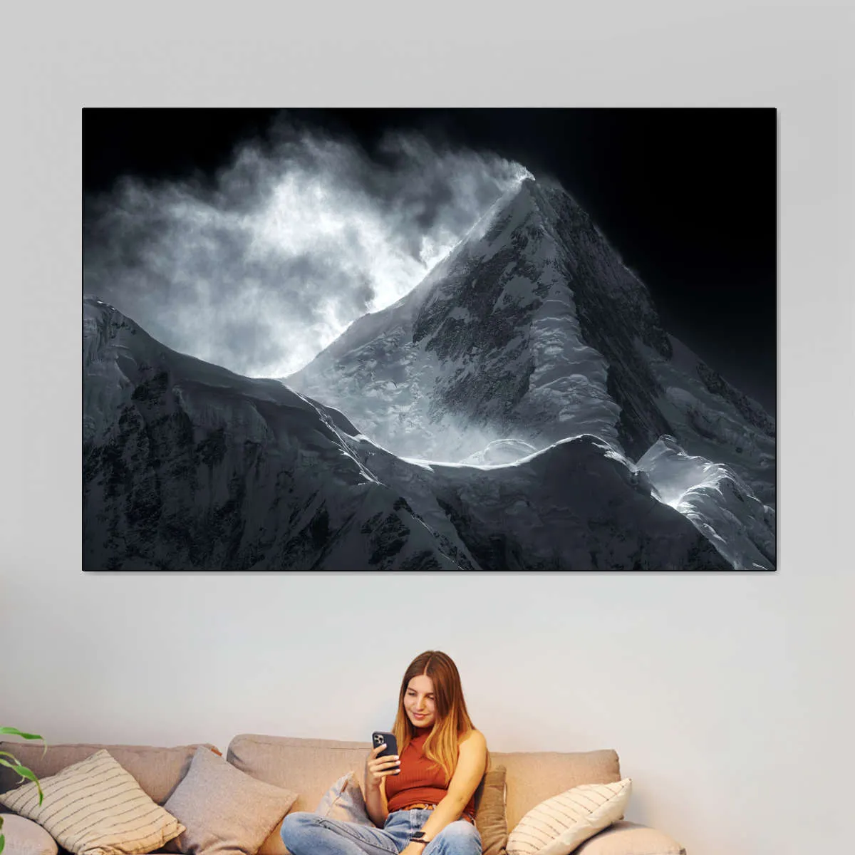 7556 Meters Wall Art