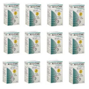 Accu-Chek Compact Plus Test Strips 51/bx - Case of 12