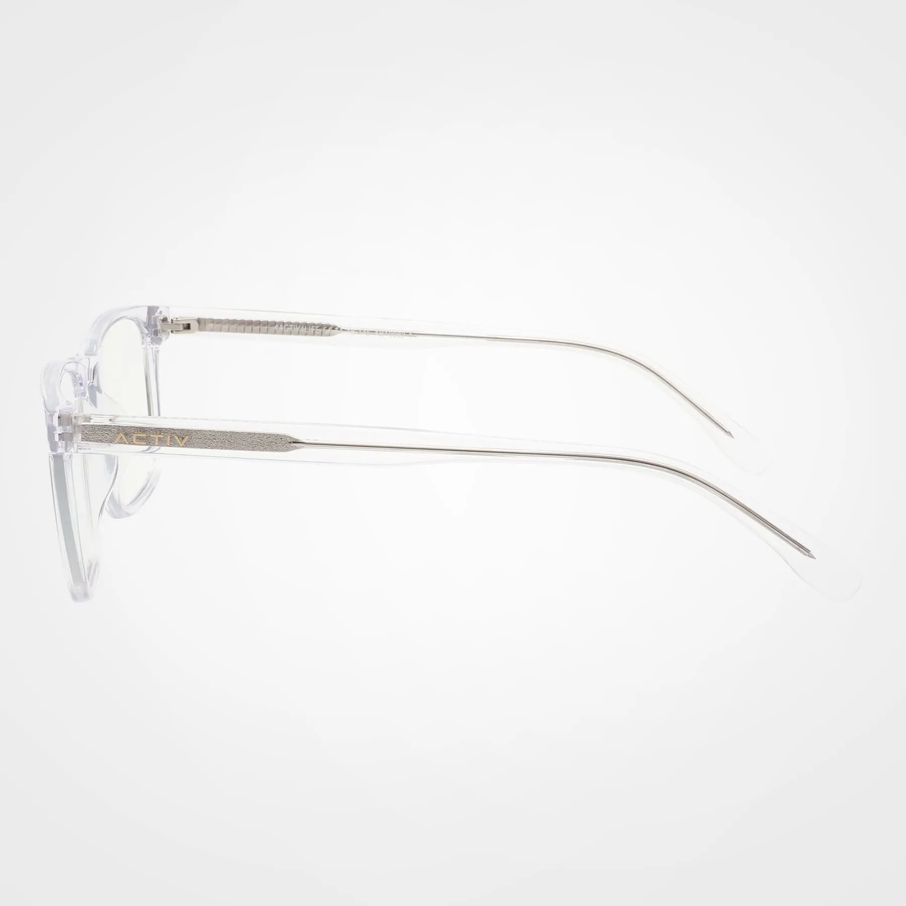 ACTIV - RD Gloss Clear & Gold Daytime Blue Light Blockers
