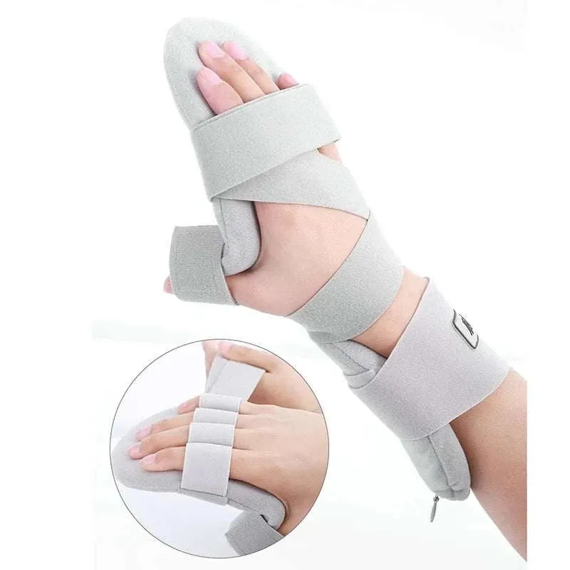 Adjustable Stroke Hand Brace Support Finger Night Hand Splint Support Orthopedic Wrist Rest Arthritis Tendonitis Rehabilitation