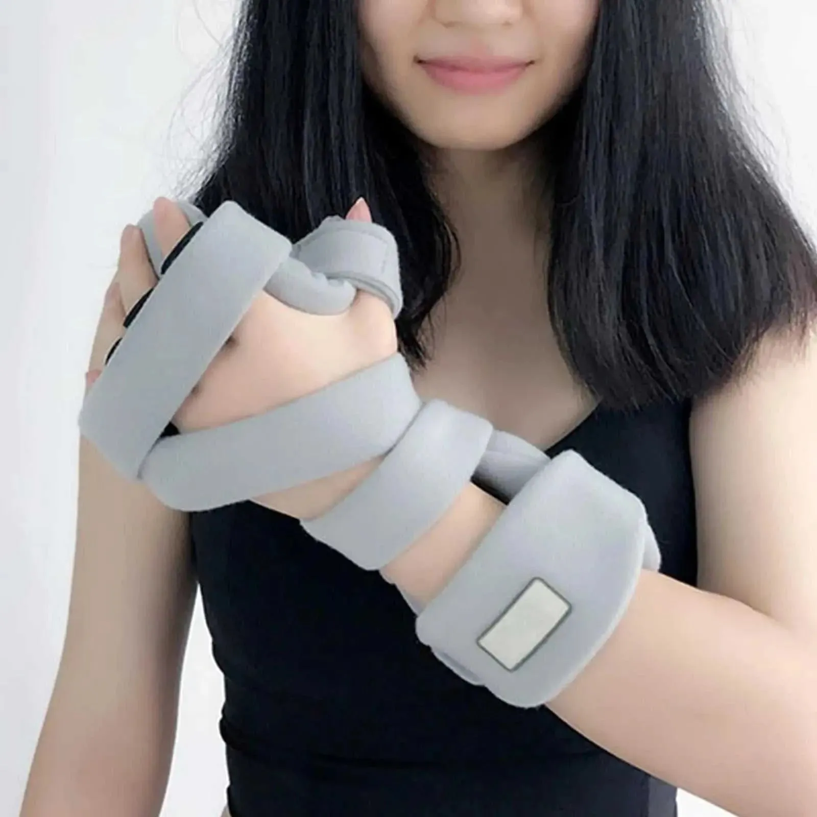 Adjustable Stroke Hand Brace Support Finger Night Hand Splint Support Orthopedic Wrist Rest Arthritis Tendonitis Rehabilitation