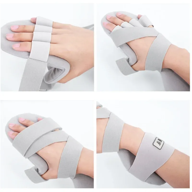 Adjustable Stroke Hand Brace Support Finger Night Hand Splint Support Orthopedic Wrist Rest Arthritis Tendonitis Rehabilitation
