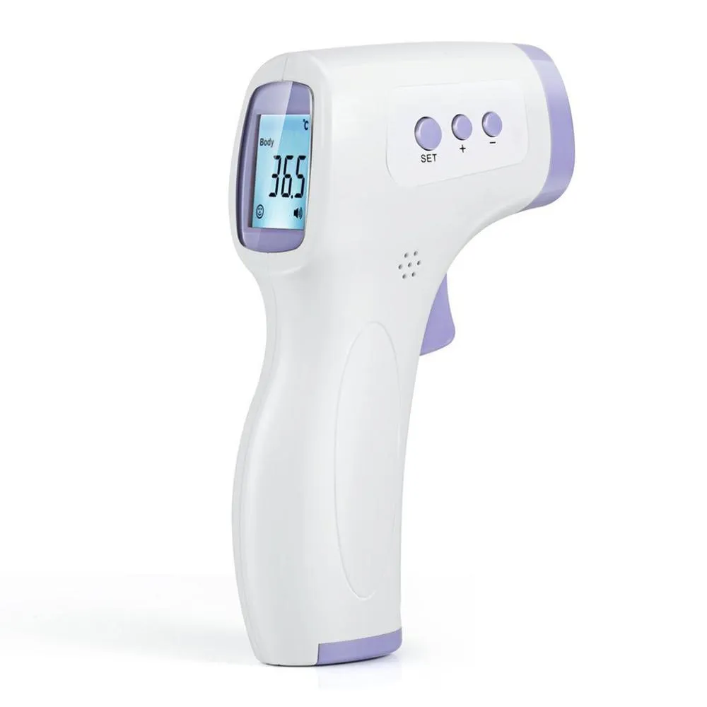 Adults/Children Digital Non-Contact Infrared LCD Display Laser Temperature Thermometer