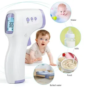 Adults/Children Digital Non-Contact Infrared LCD Display Laser Temperature Thermometer