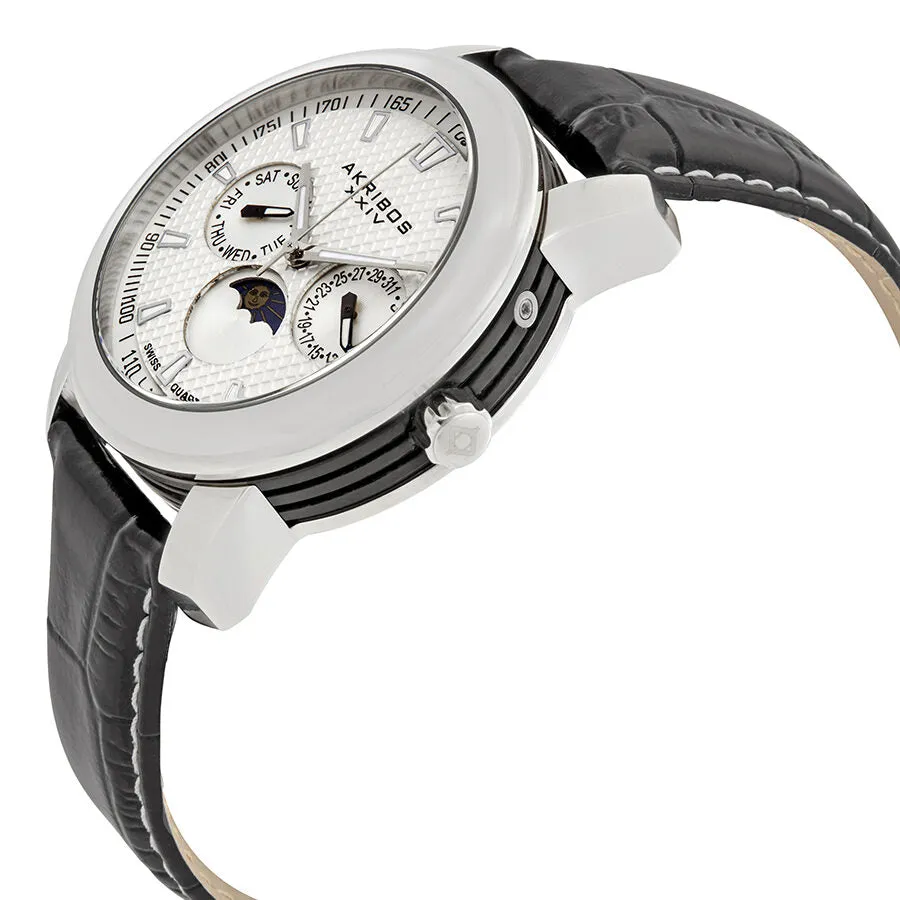 Akribos XxivUltimate Multi-Function Stainless Steel Men's Watch AK573SS