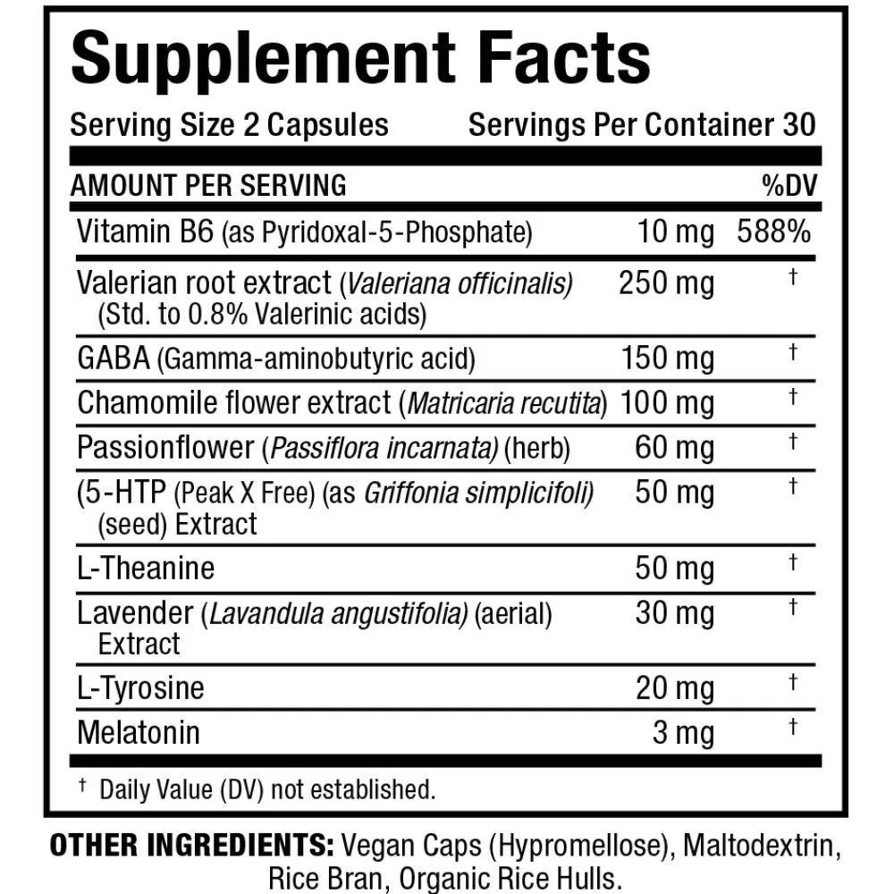 Allmax Nutrition Lights Out Sleep 60 Capsules