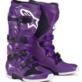 Alpinestars Tech 7 Motocross Boots Purple