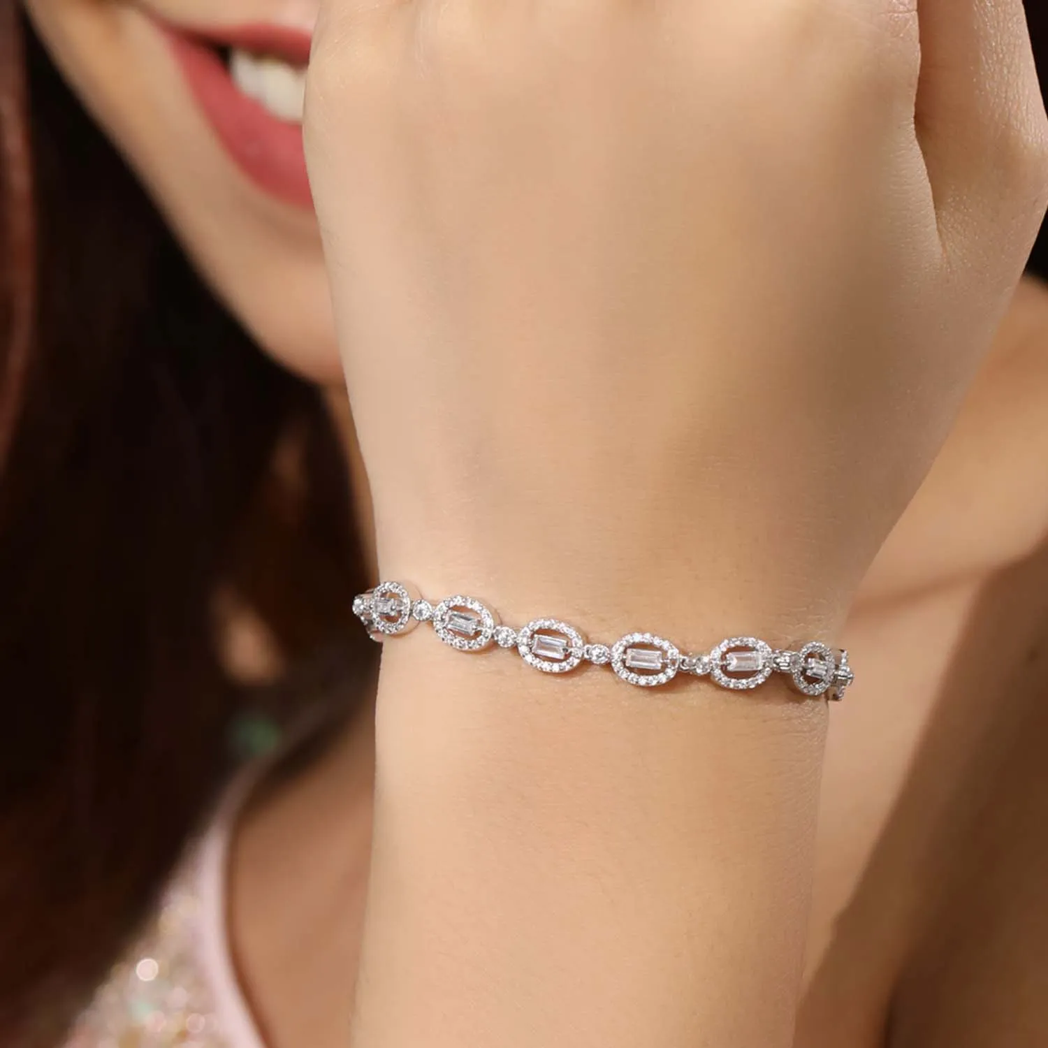 Angels Wear Halos 925 Silver Bracelet