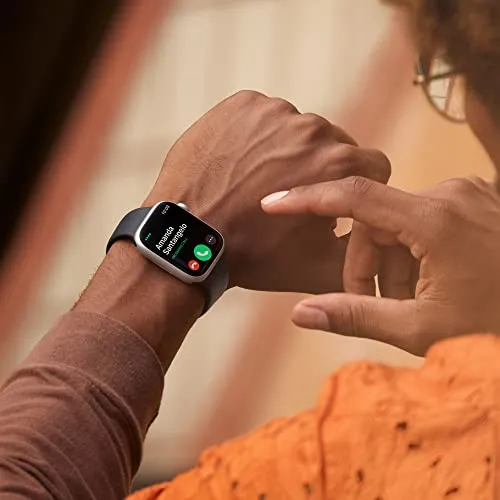 Apple Watch Series 8 [GPS   Cellular 41mm] Smart watch w/ (PRODUCT)RED Aluminum Case w/ (PRODUCT)RED Sport Band-M/L. Fitness Tracker, Blood Oxygen & ECG Apps, Always-On Retina Display, Water Resistant