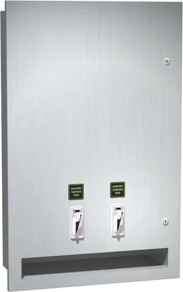 ASI 0468 Napkin and/or Tampon Dispenser