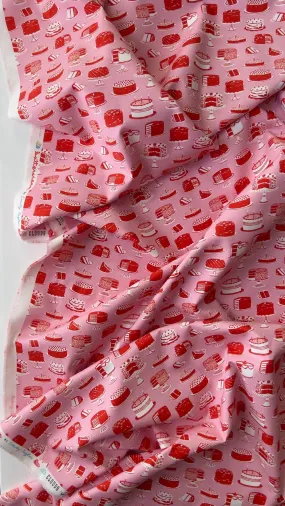 Bakery Cakes - Buttercream - Emily Taylor - Cloud 9 Fabrics - Poplin