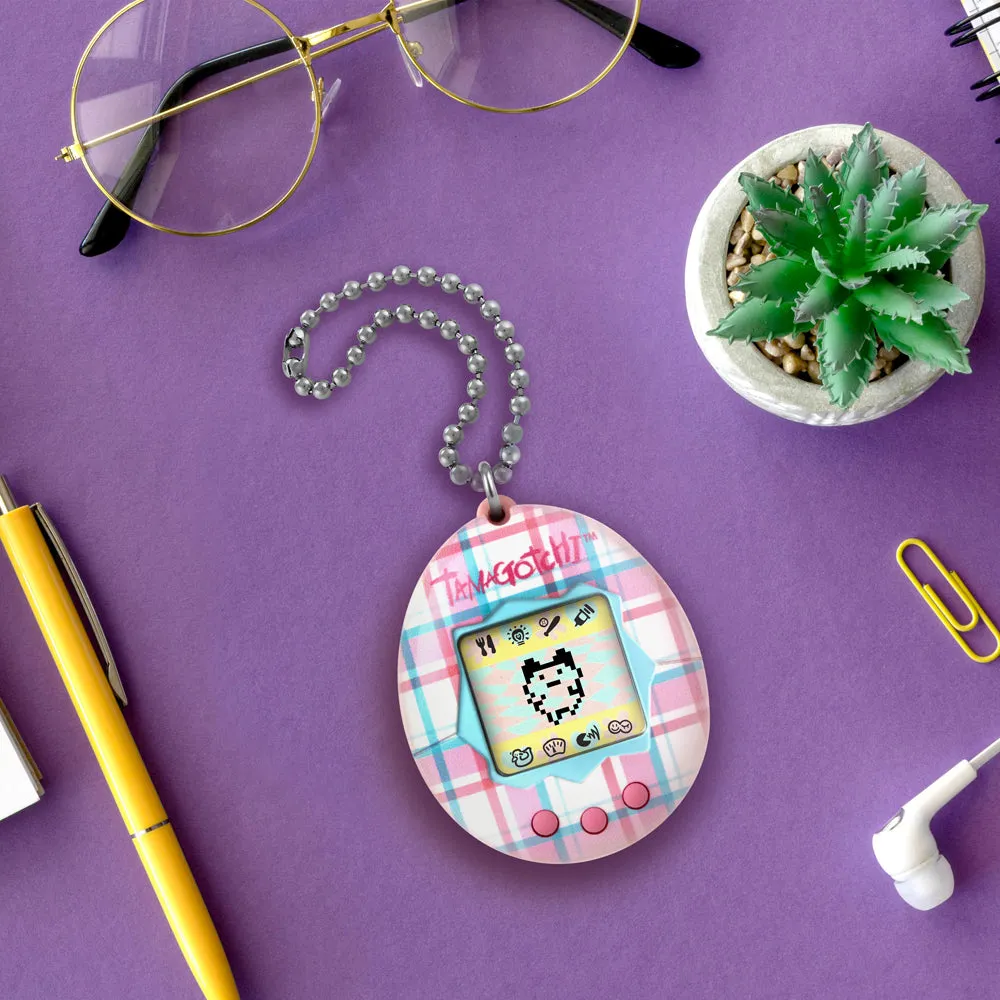 Bandai - The Original Tamagotchi (Gen 1) Plaid Portable Electronic Game (42874 / 42949) LOW STOCK