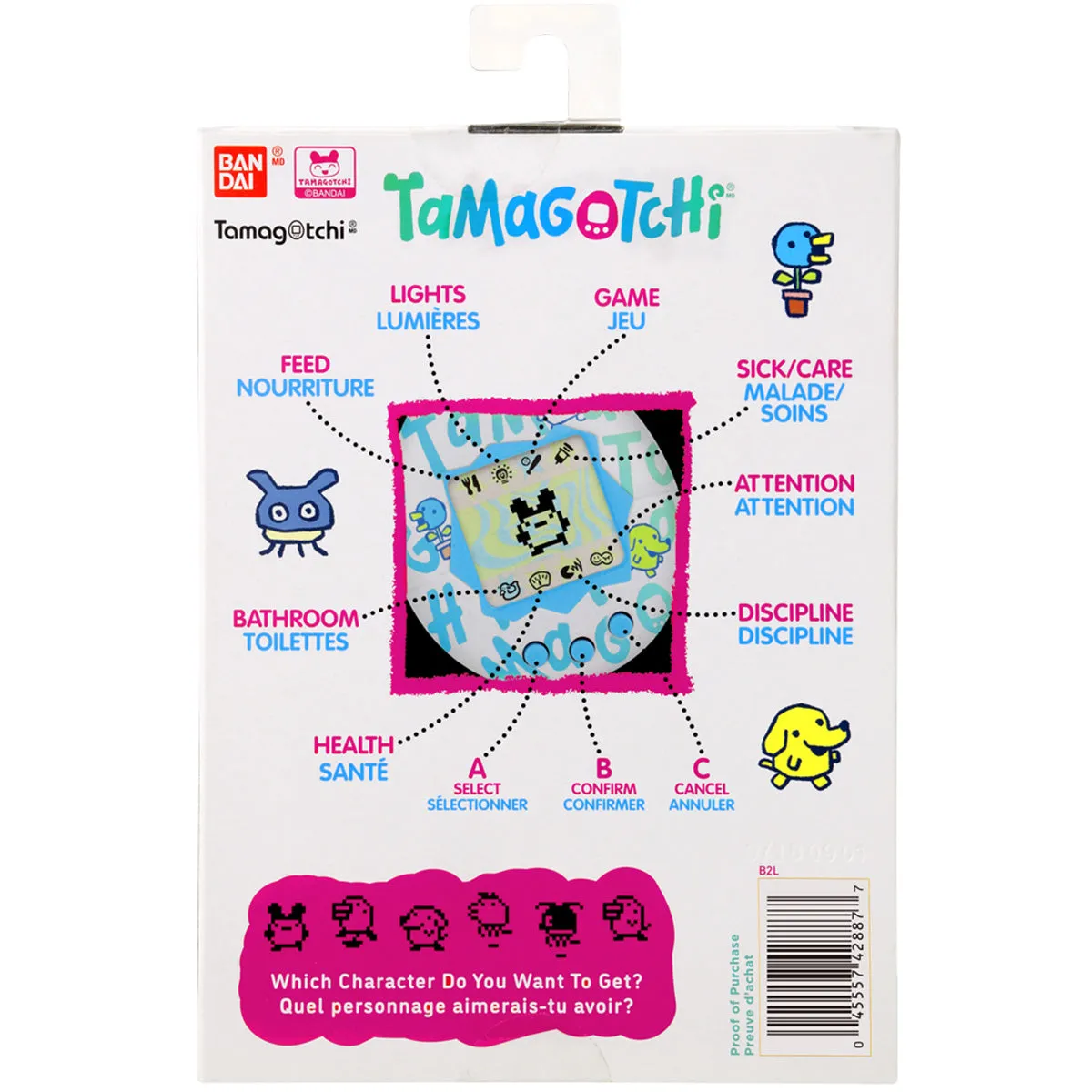 Bandai - The Original Tamagotchi (Gen 2) Chocolate Portable Electronic Game (42887)
