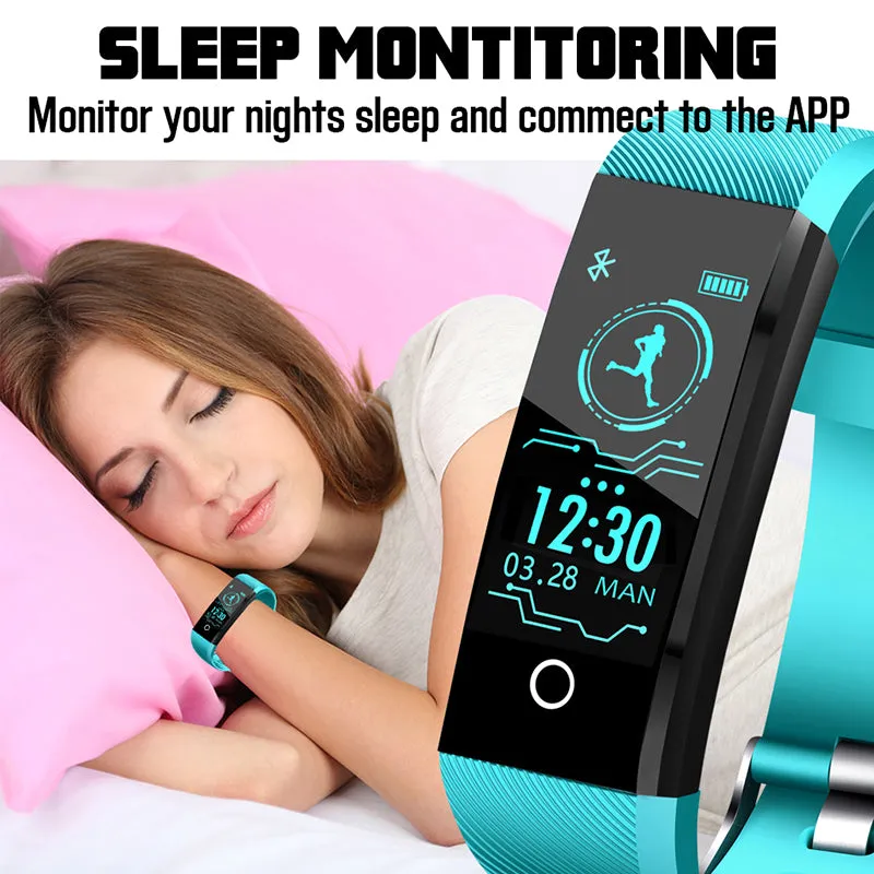 BANGWEI 2018 New Smart Wristband Heart Rate Tracker Blood Pressure Oxygen Fitness wrisband IP68 Waterproof Smart watch Men women
