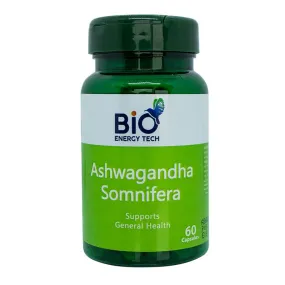 Bio Energy Tech Ashwagandha Somnifera 60 Caps