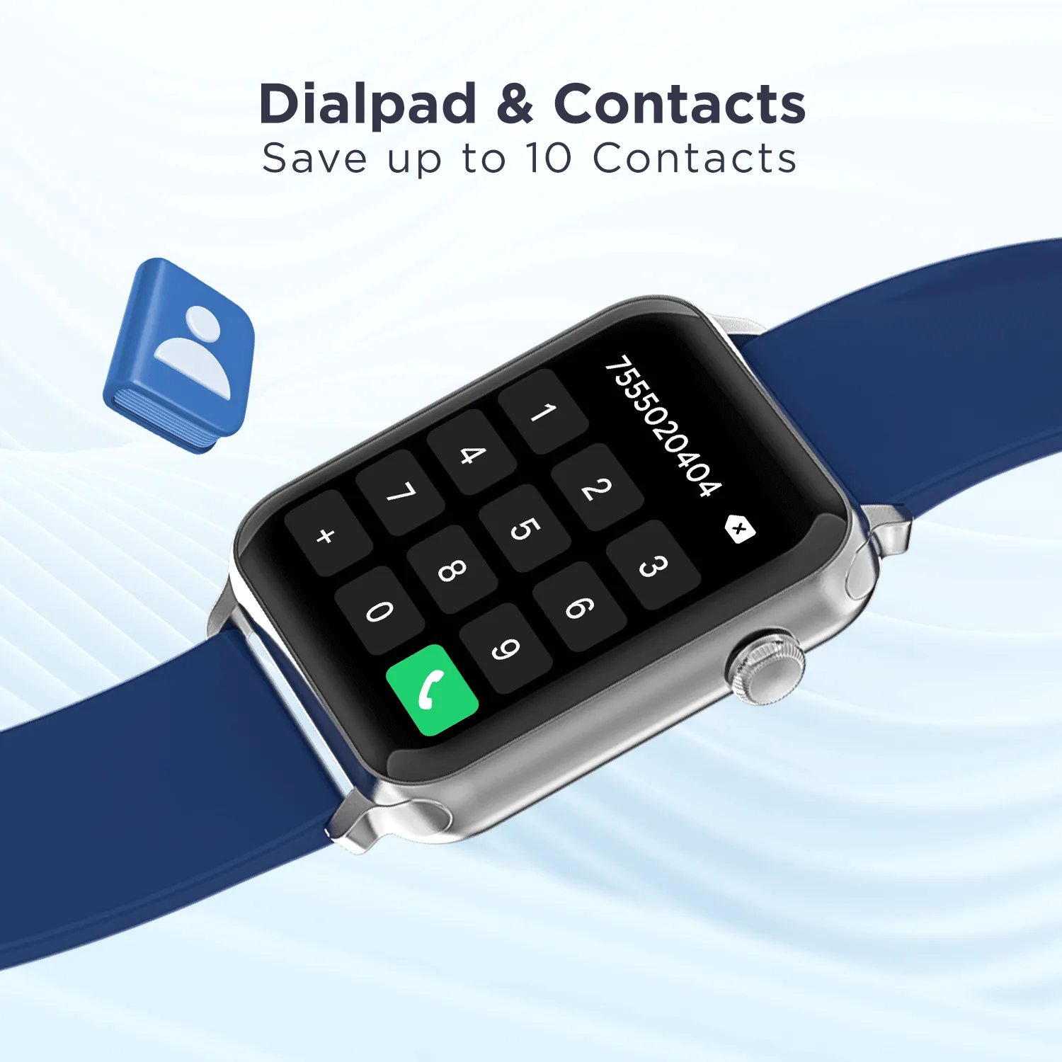 boAt Storm Call | Bluetooth Calling Smart Watch with 1.69" (4.29 cm) HD display, Super-Responsive Dialpad, 150  Cloud Faces