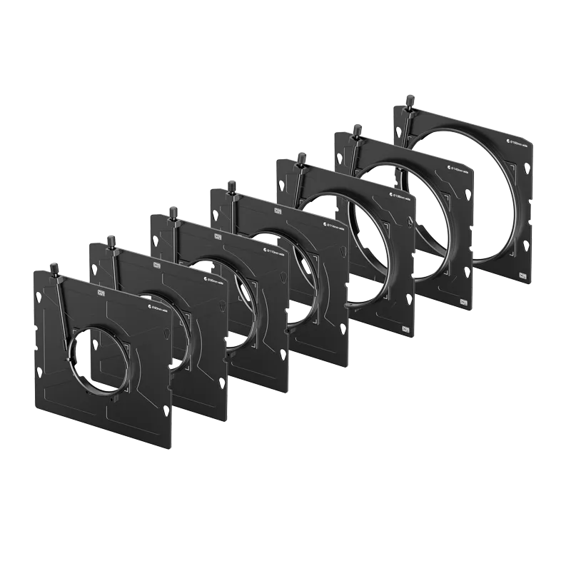 Bright Tangerine 6x6" Frame Safe Clamp Adapter (143mm)
