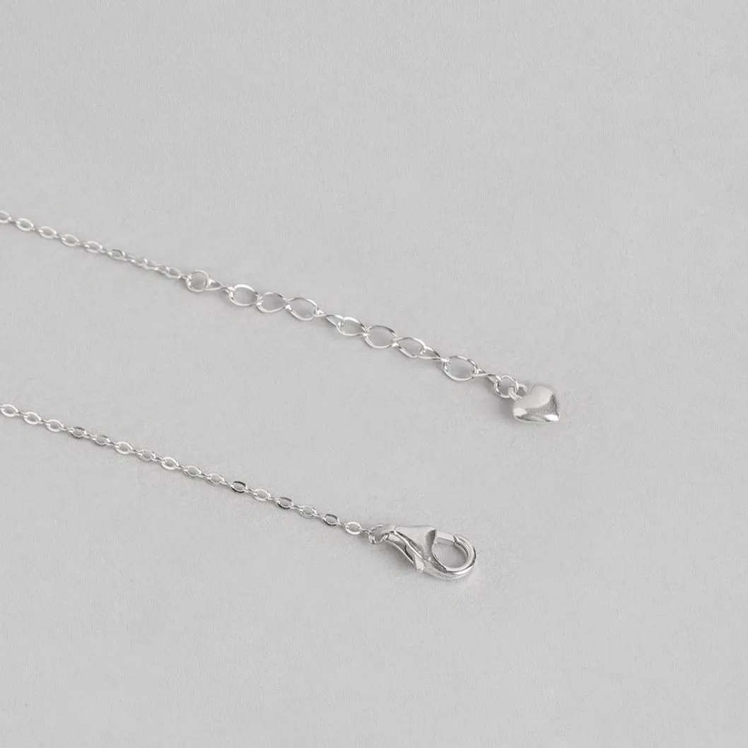 Butterfly 925 Sterling Silver Charm Anklet