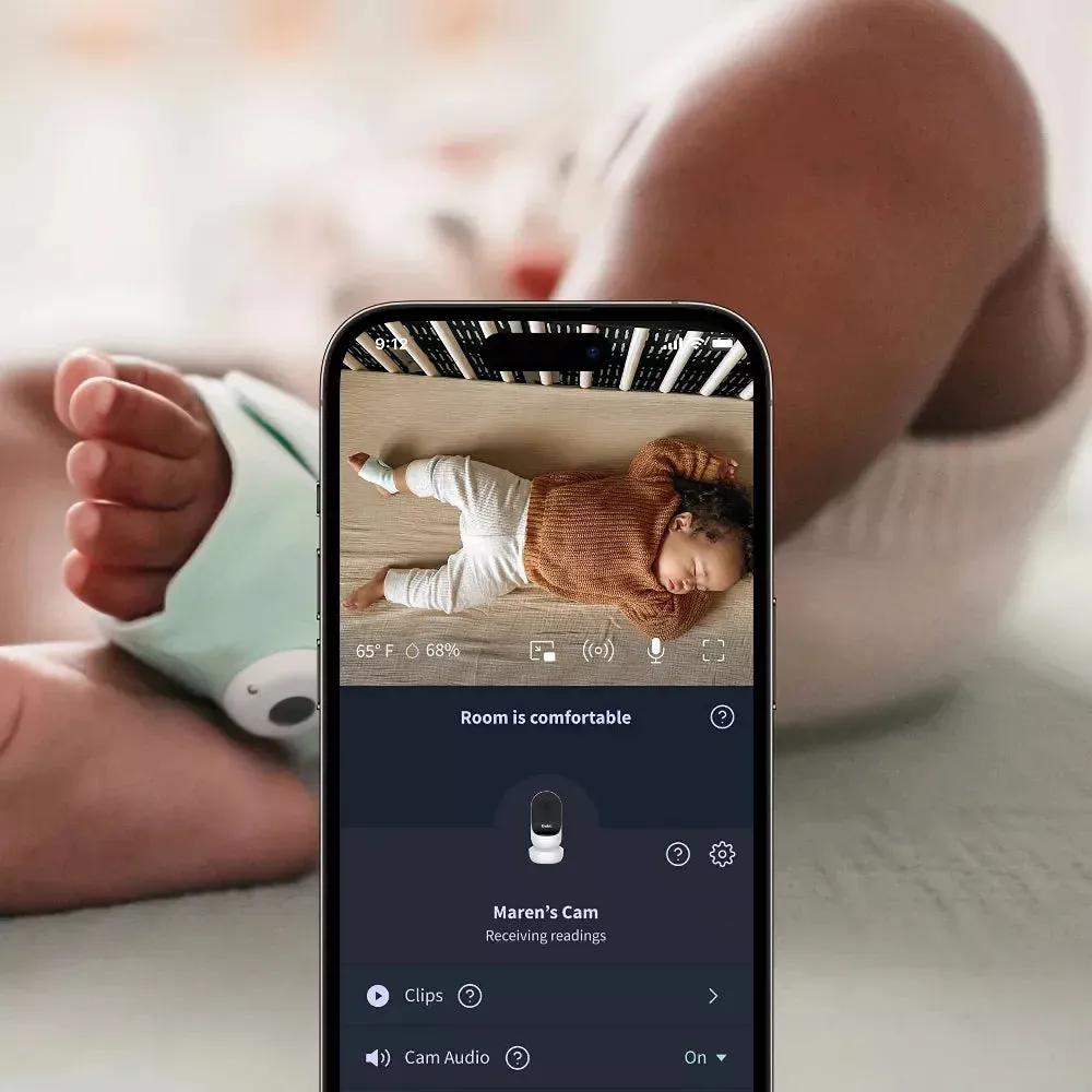 Cam 2 Smart Baby Video Monitor - Bedtime Blue