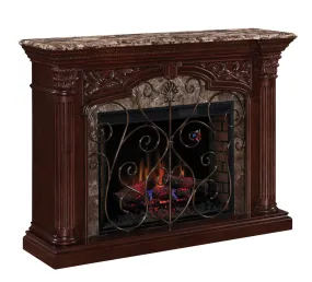 Classic Flame Astoria Infrared Electric Fireplace Mantel Package