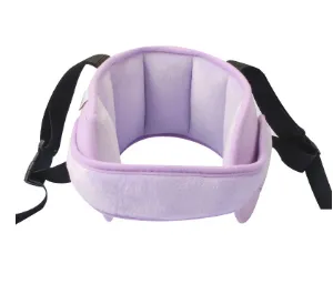 Color: Purple - Child Car Safety Seat Head Support Head Sleep