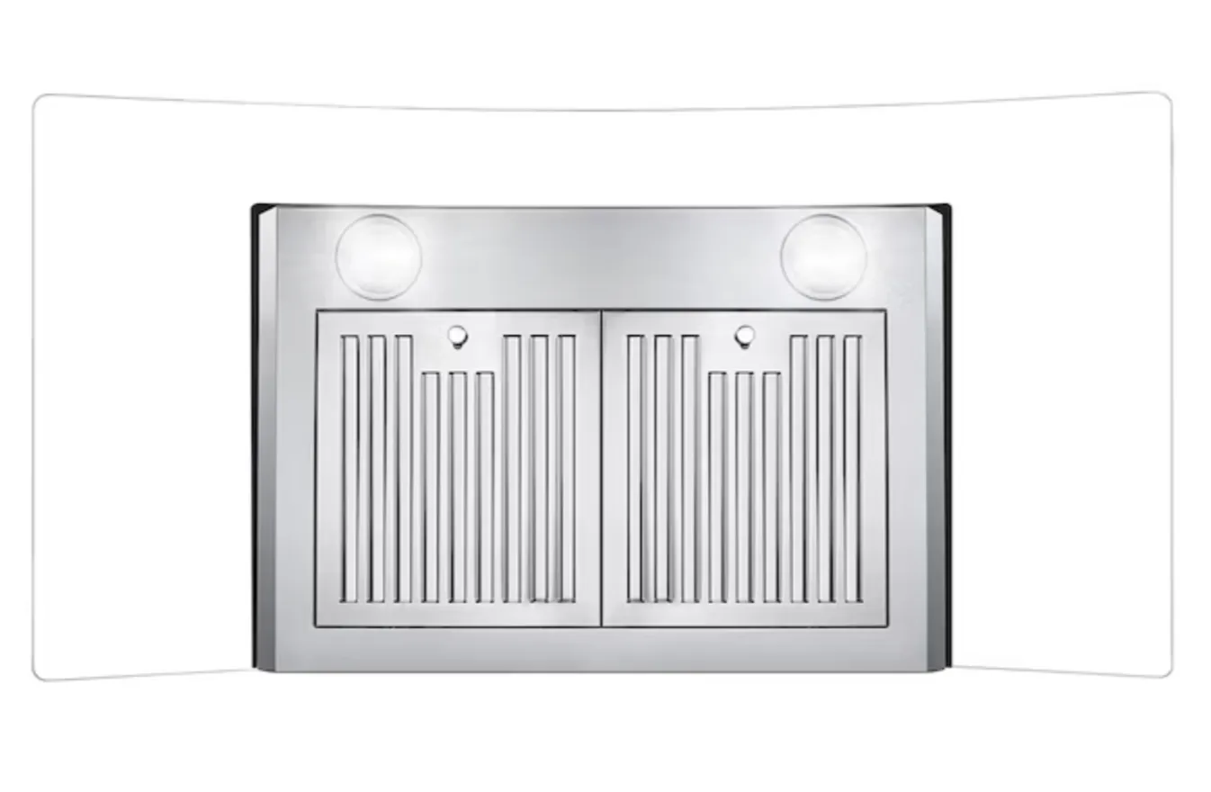 Cosmo 36-in 380-CFM Ducted Stainless Steel Wall-Mounted Range Hood