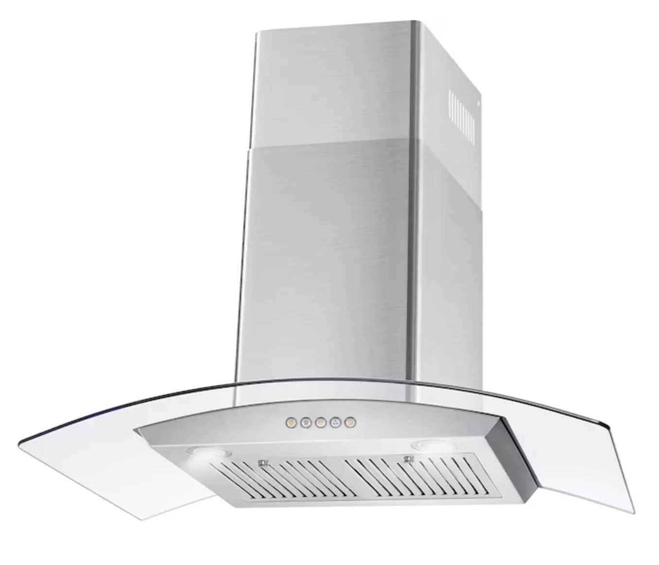 Cosmo 36-in 380-CFM Ducted Stainless Steel Wall-Mounted Range Hood