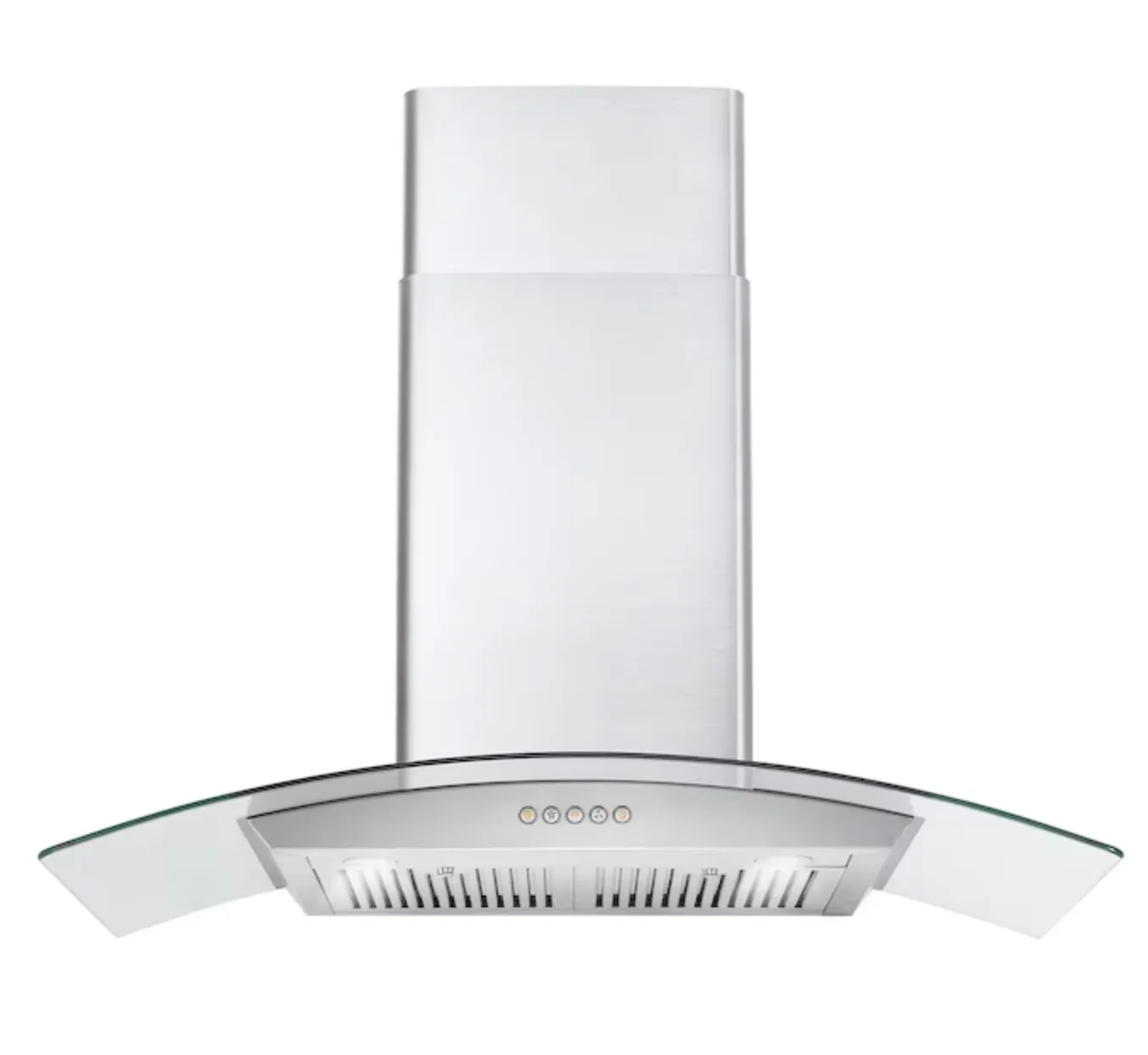 Cosmo 36-in 380-CFM Ducted Stainless Steel Wall-Mounted Range Hood