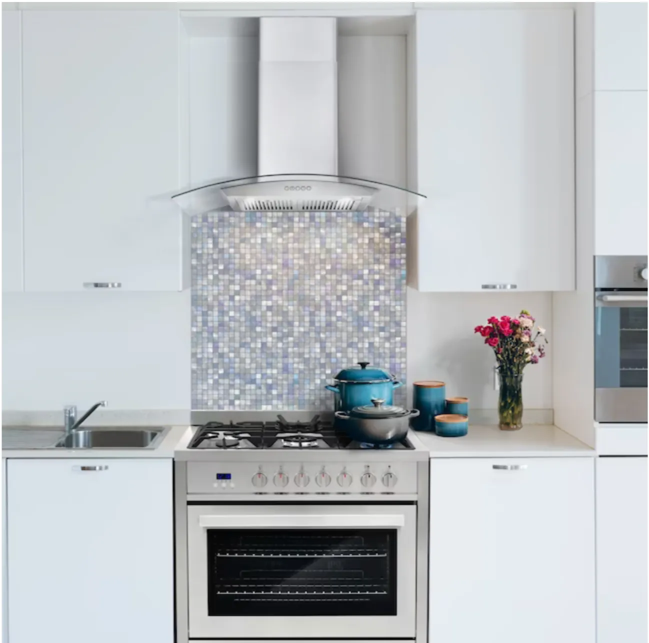 Cosmo 36-in 380-CFM Ducted Stainless Steel Wall-Mounted Range Hood