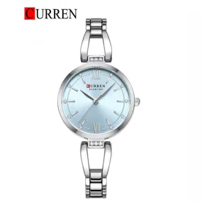 CURREN Original Brand Stainless Steel Band Wrist Watch For Women With Brand (Box & Bag)-9092